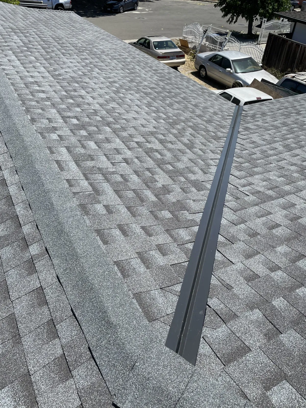 LV Homes completed roof project