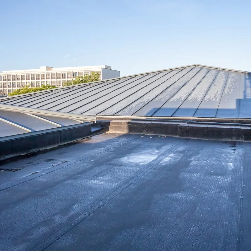 Flat and low slope roof system
